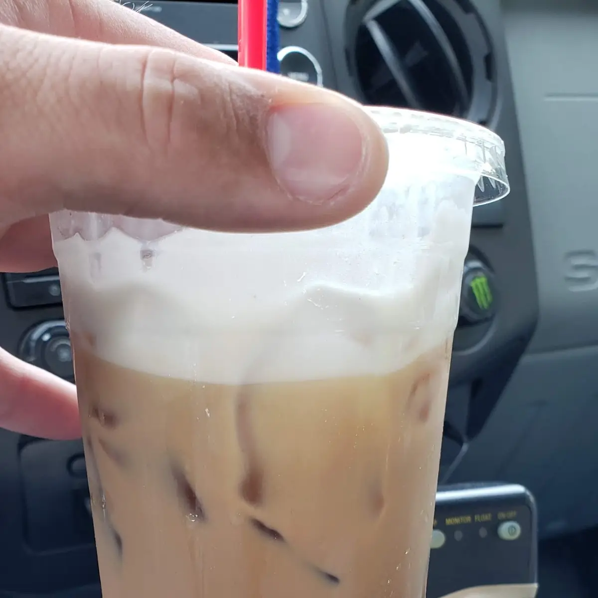 Iced Dirty Chai