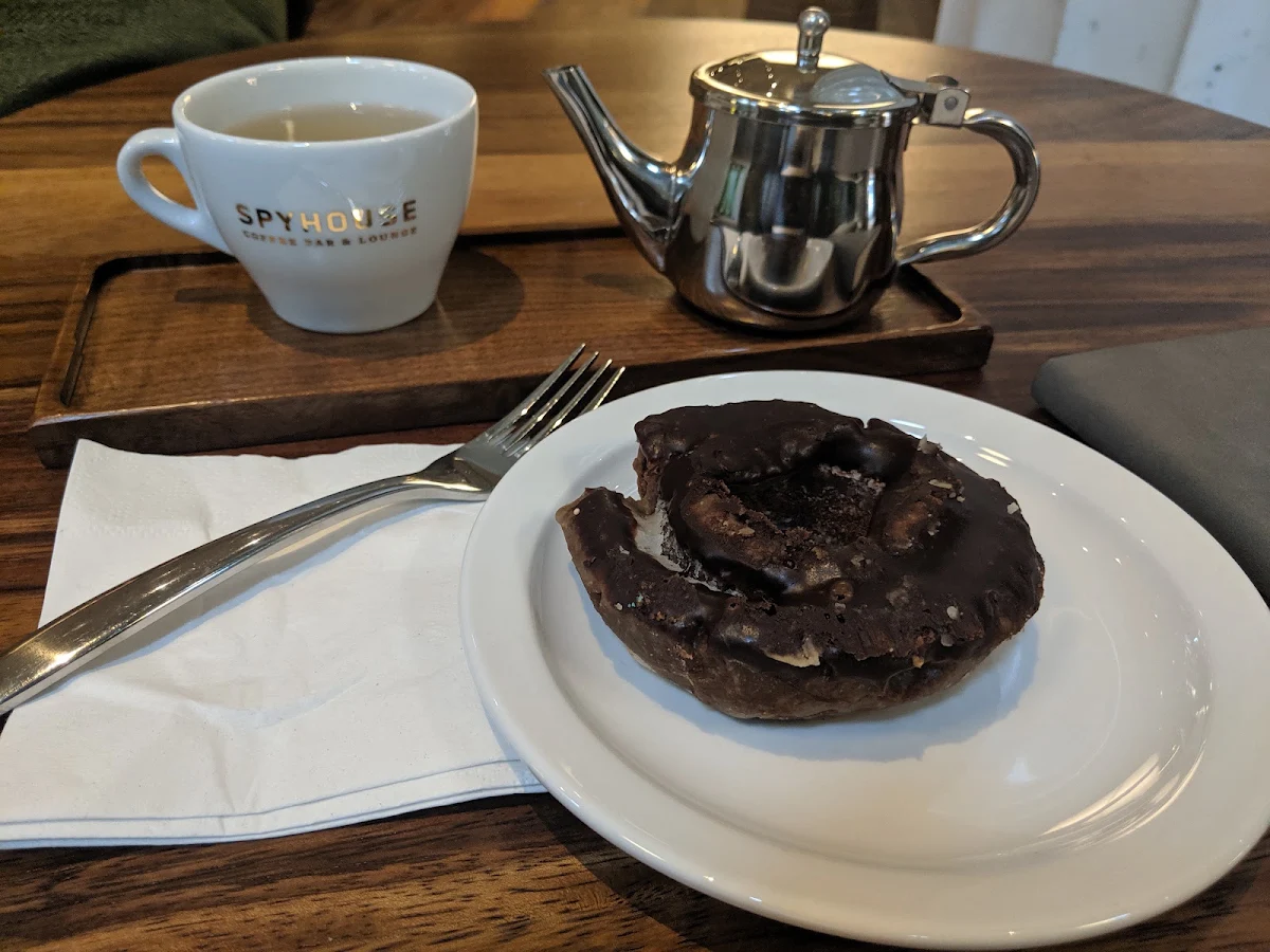 Chocolate Old Fashioned Donut with Chocolate Glaze