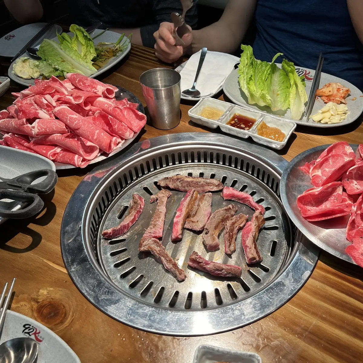 Pork Belly and Beef Grilling