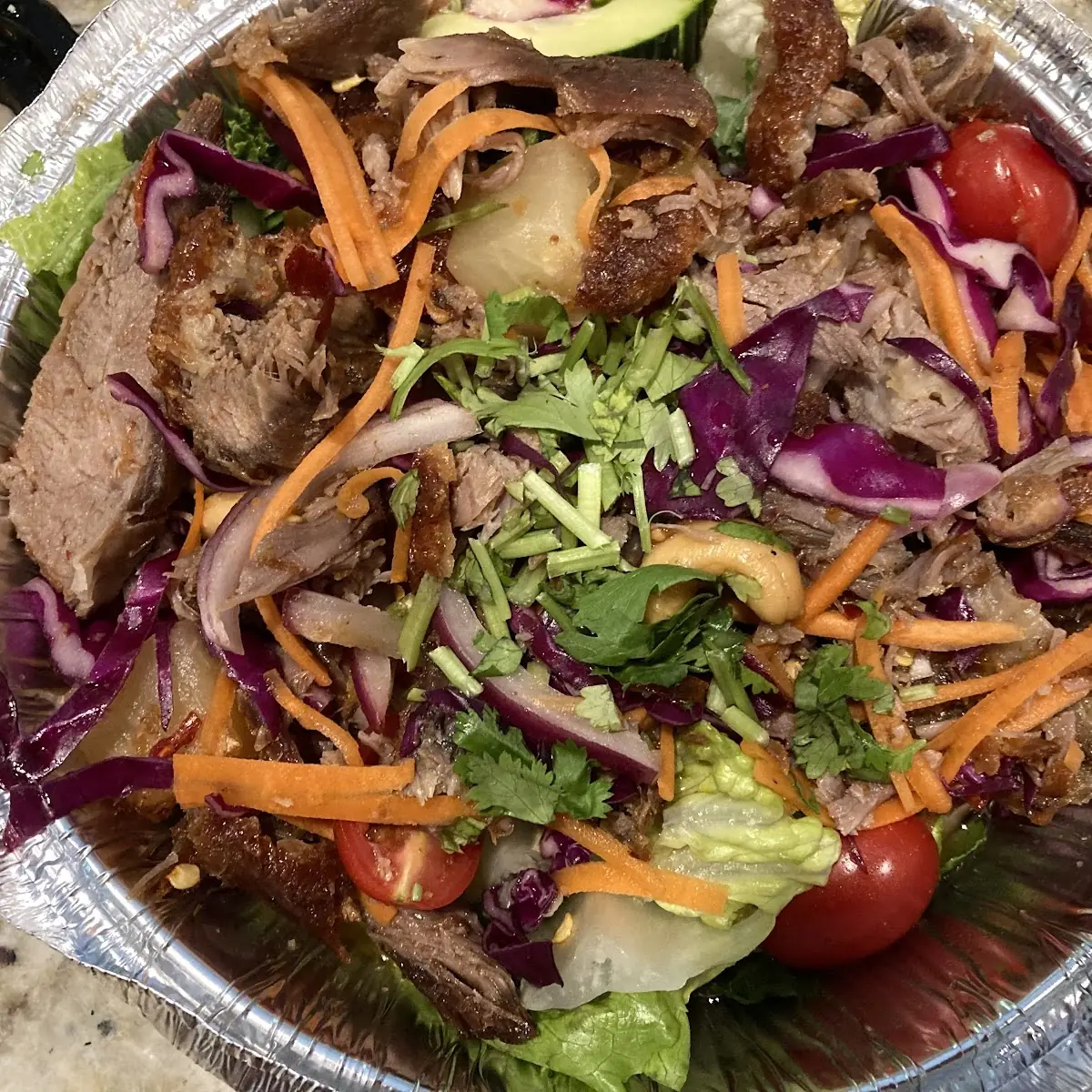 Crispy Duck Salad