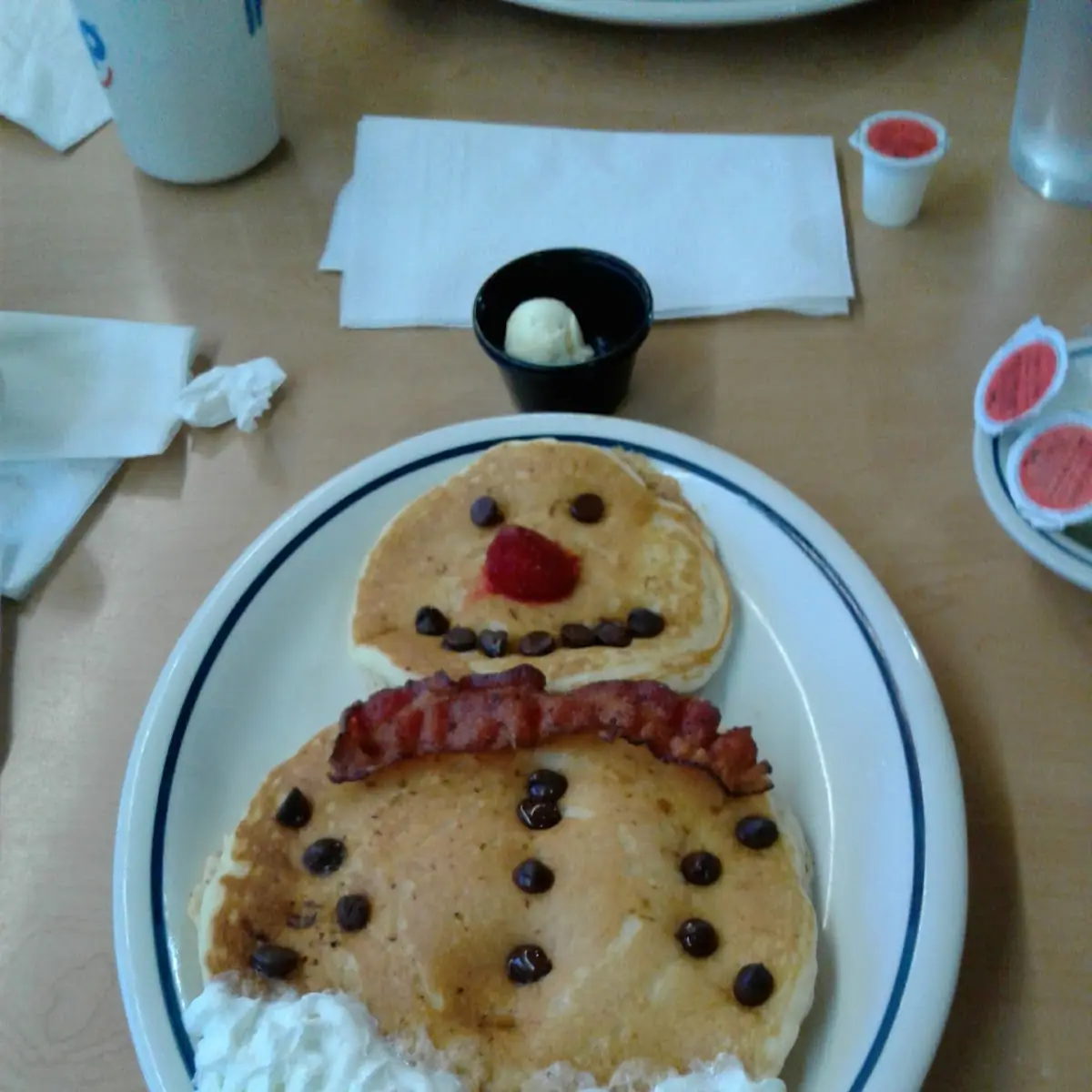 Funny Face Pancake Combo
