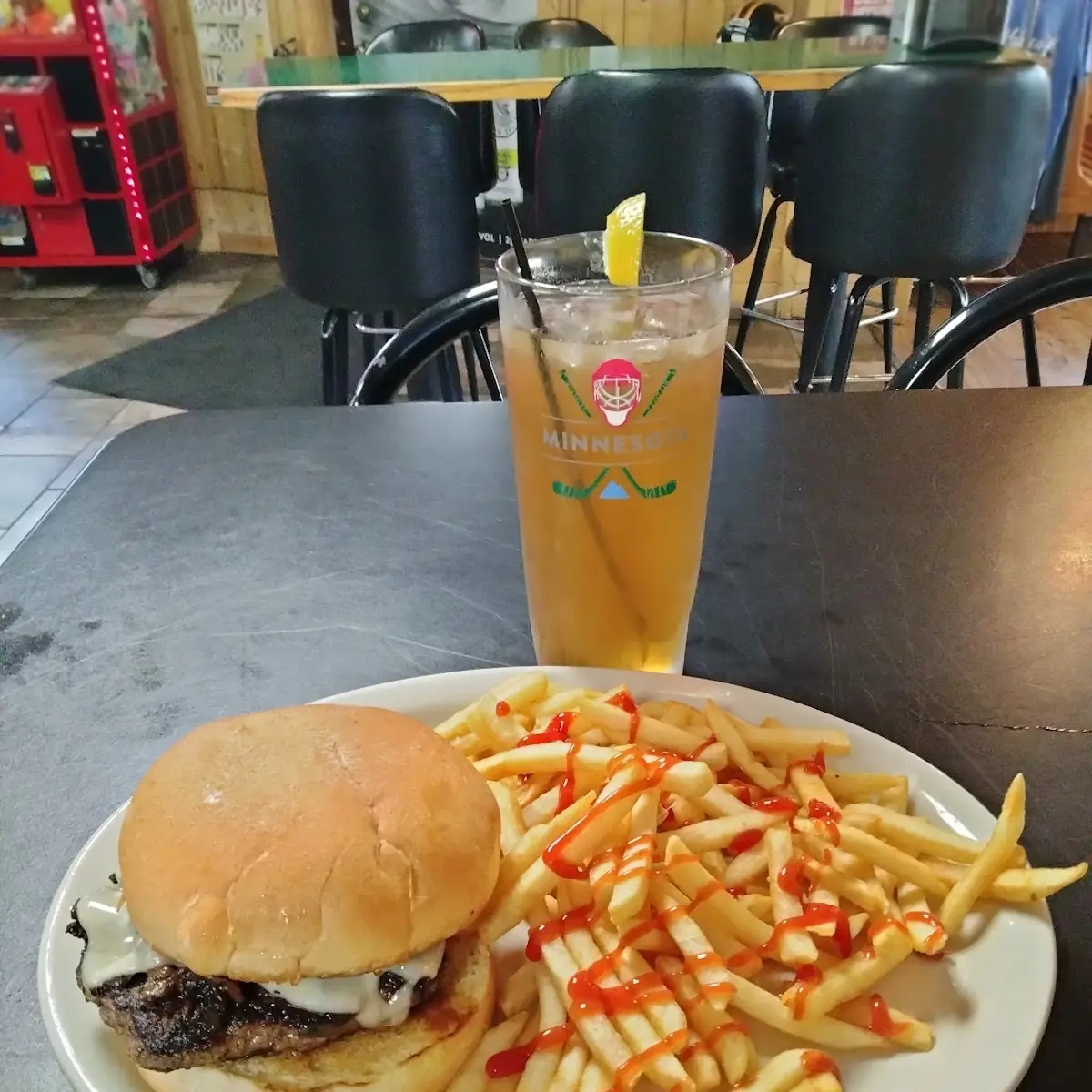 Mushroom Swiss Burger