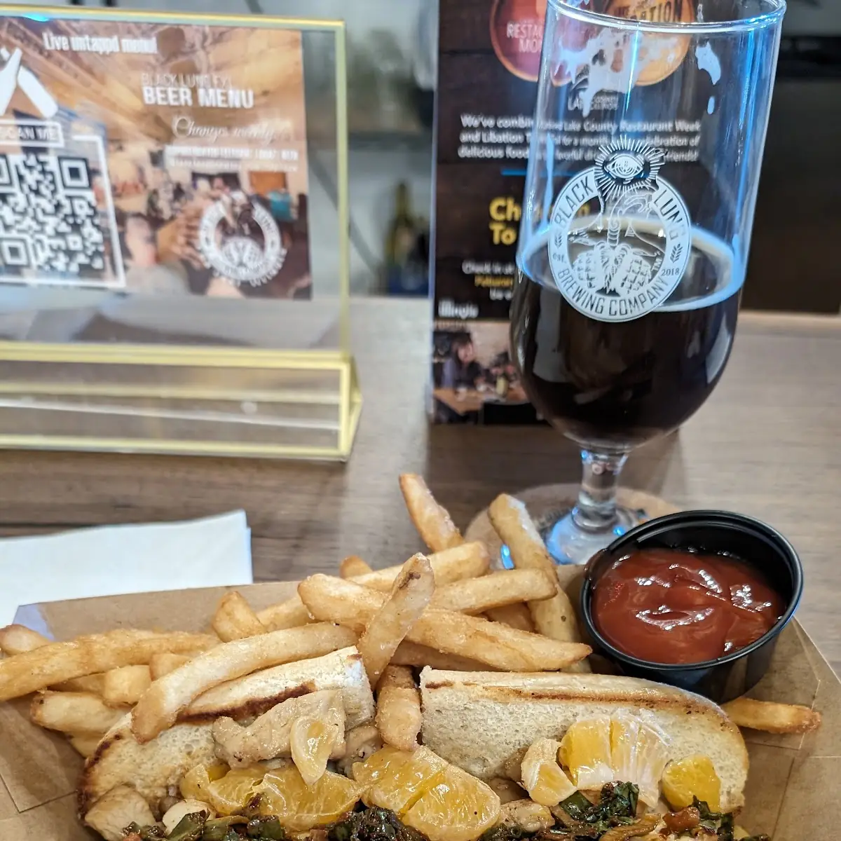 Honey Orange Chicken Sandwich Combo