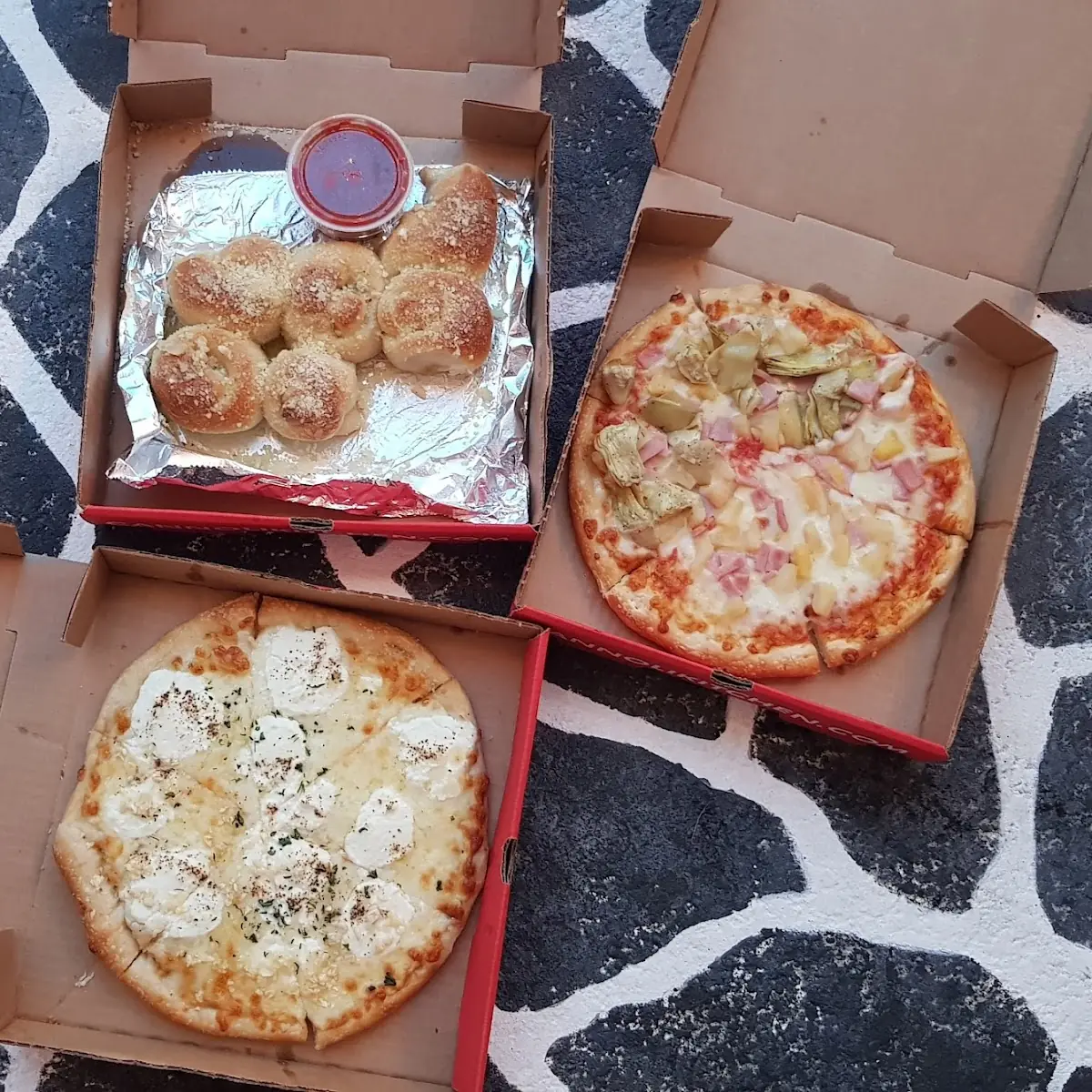 White Pizza Personal Pizza
