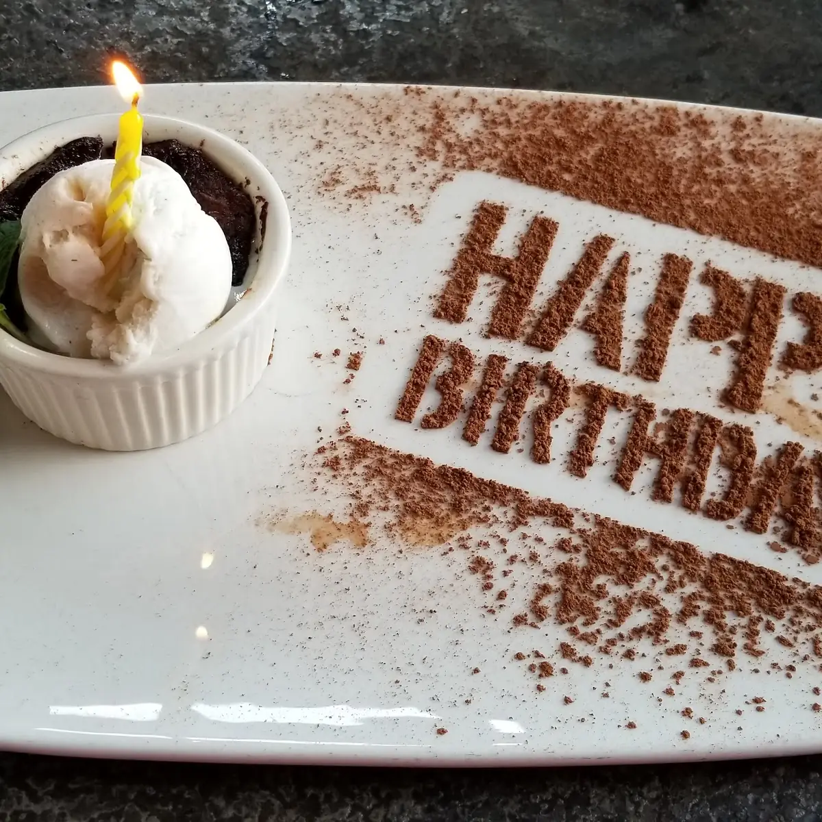 Complimentary Birthday Cake