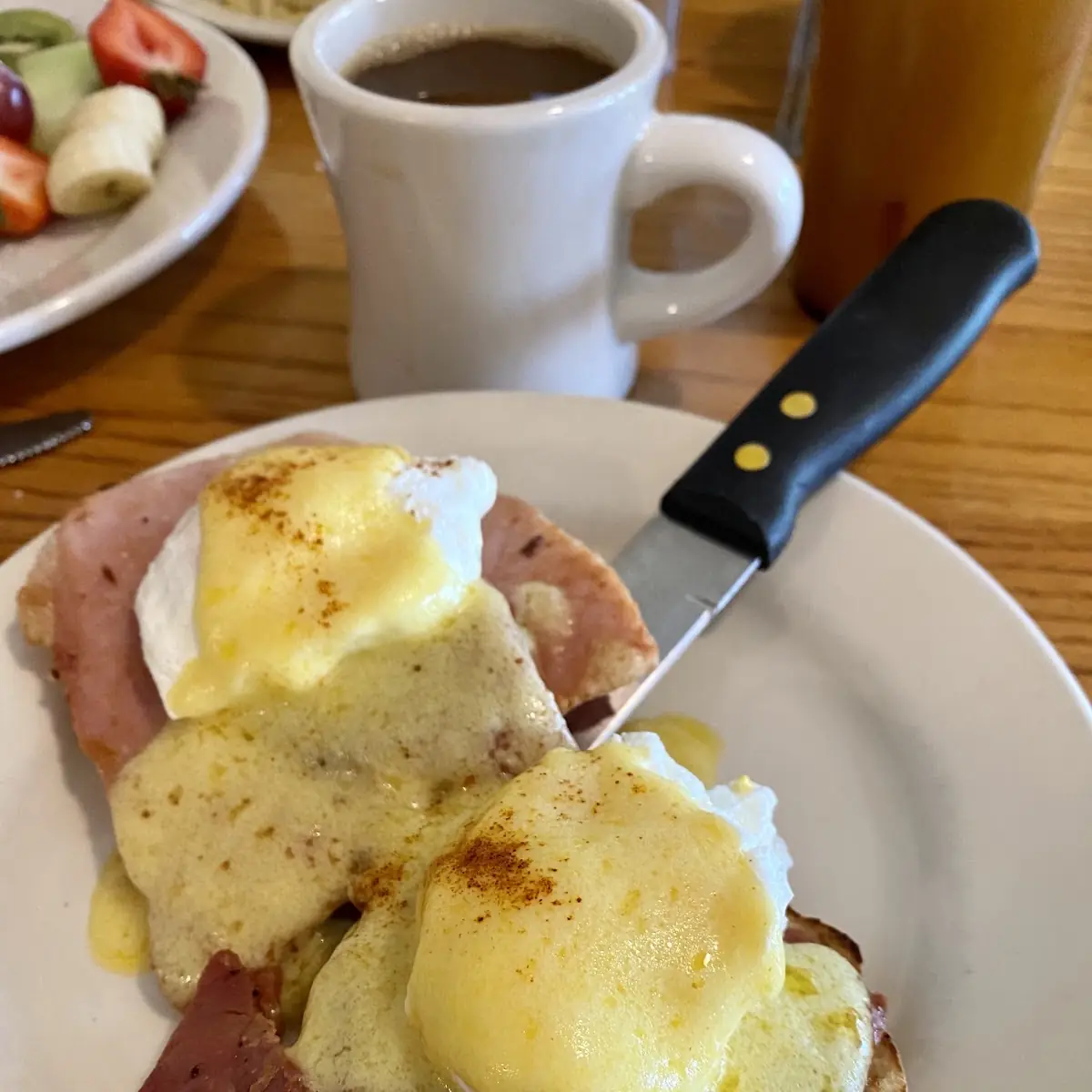 Country Ham Eggs Benedict