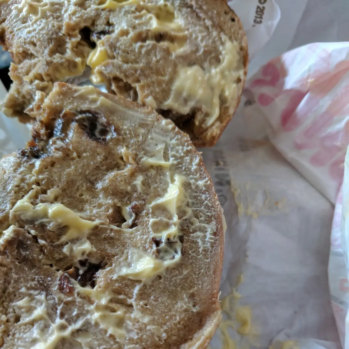 Everything Bagel with Butter