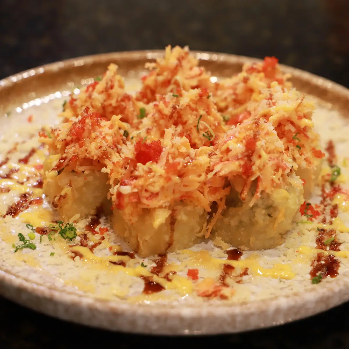 Volcano Roll Deep Fried