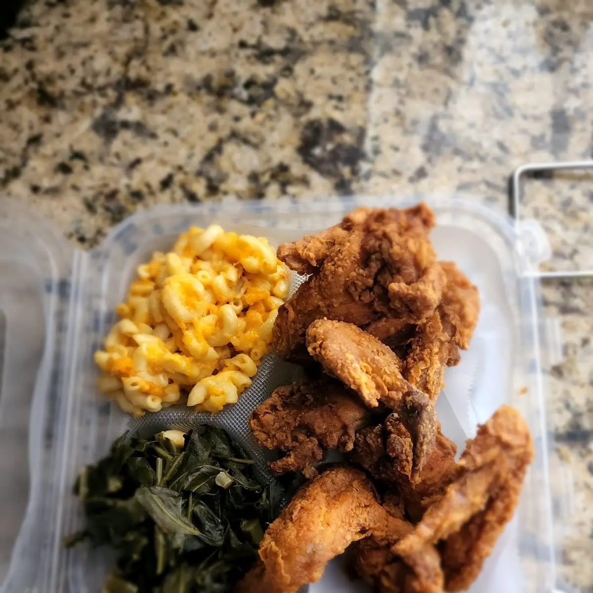 Fried Chicken Wings Dinner