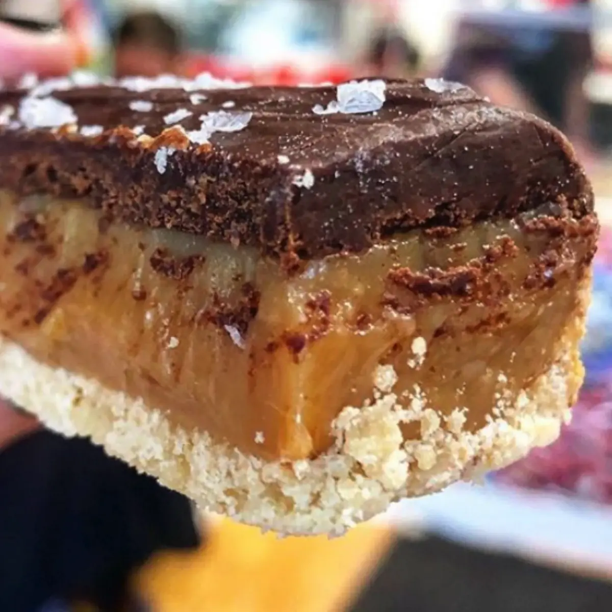 Chocolate Sea Salt Millionaire's Shortbread