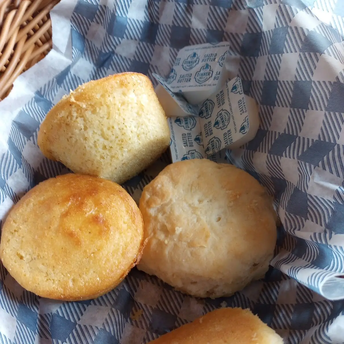 Biscuits and Corn Muffins