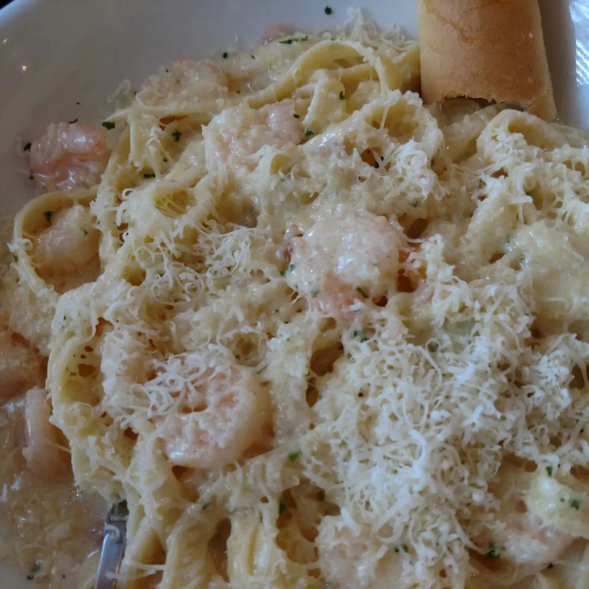 Shrimp Alfredo