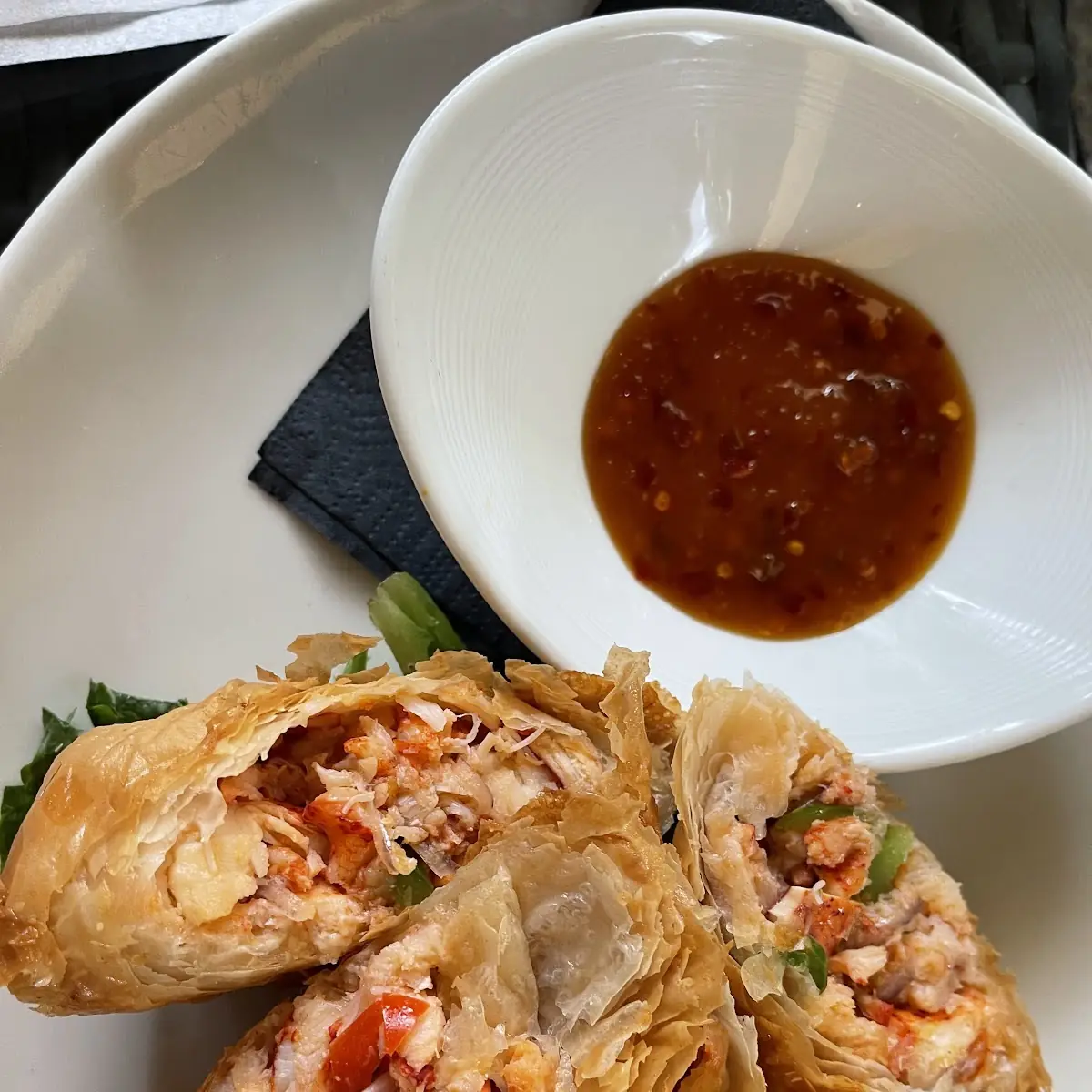 Lobster Spring Rolls