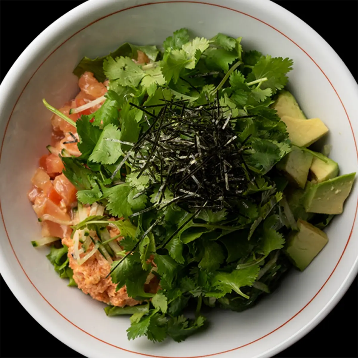 Salmon Poke Tacos