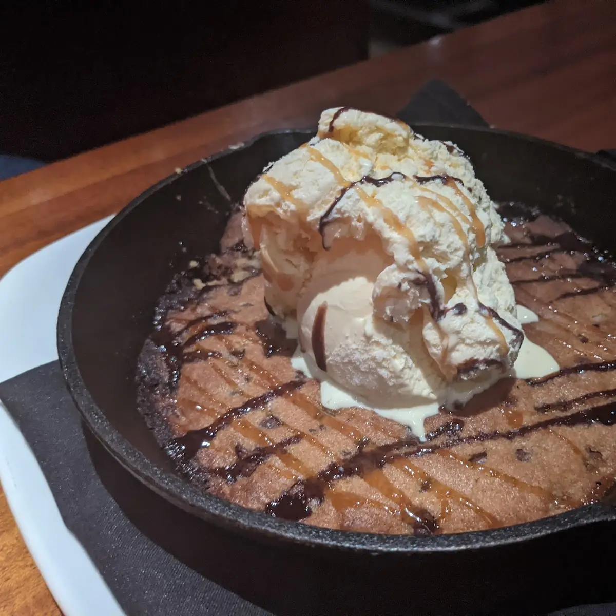 Chocolate Chip Cookie Sundae