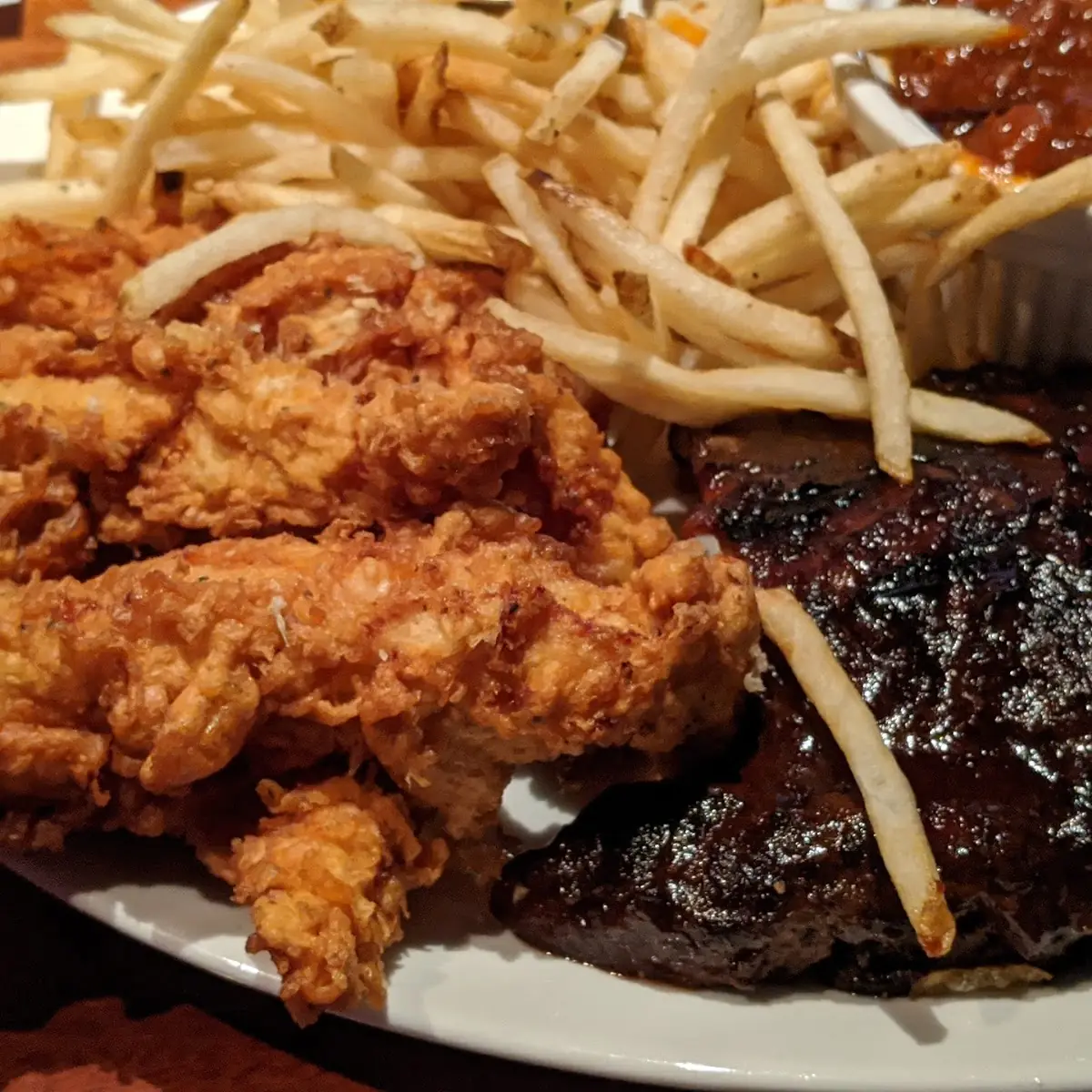Crab Cake & Ribs Combo