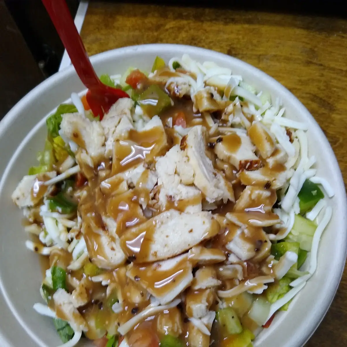 Grilled Chicken Salad with Balsamic Vinaigrette