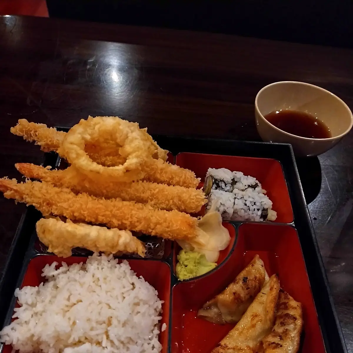 Shrimp Tempura Bento Box