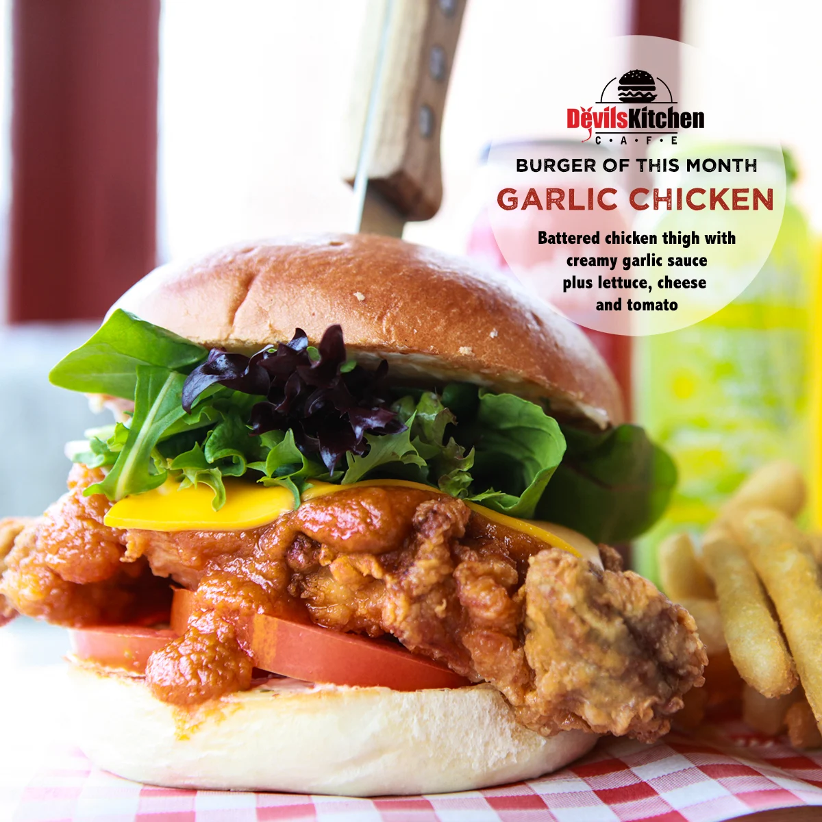 Chilli Chicken Burger