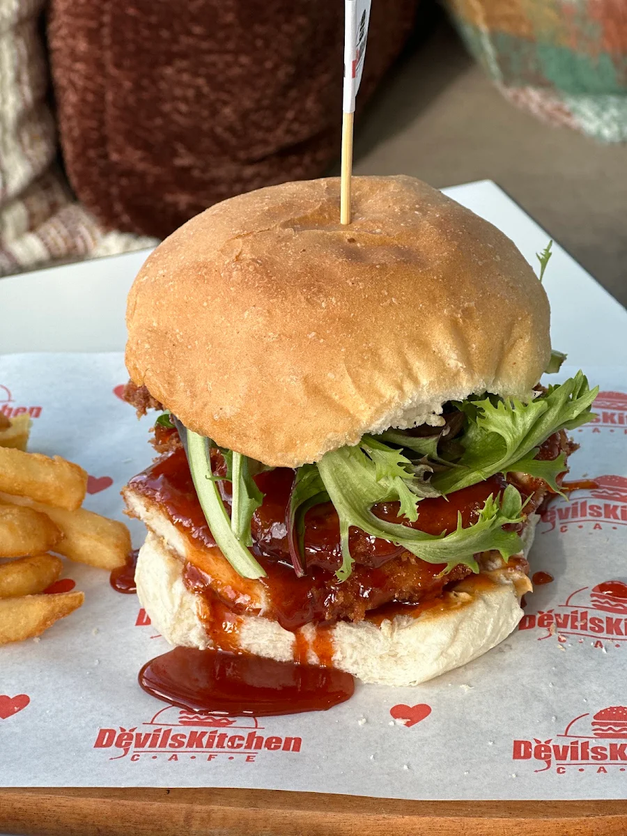 Devils Chicken Burger