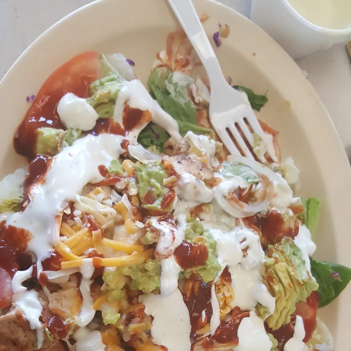Chicken Tostada