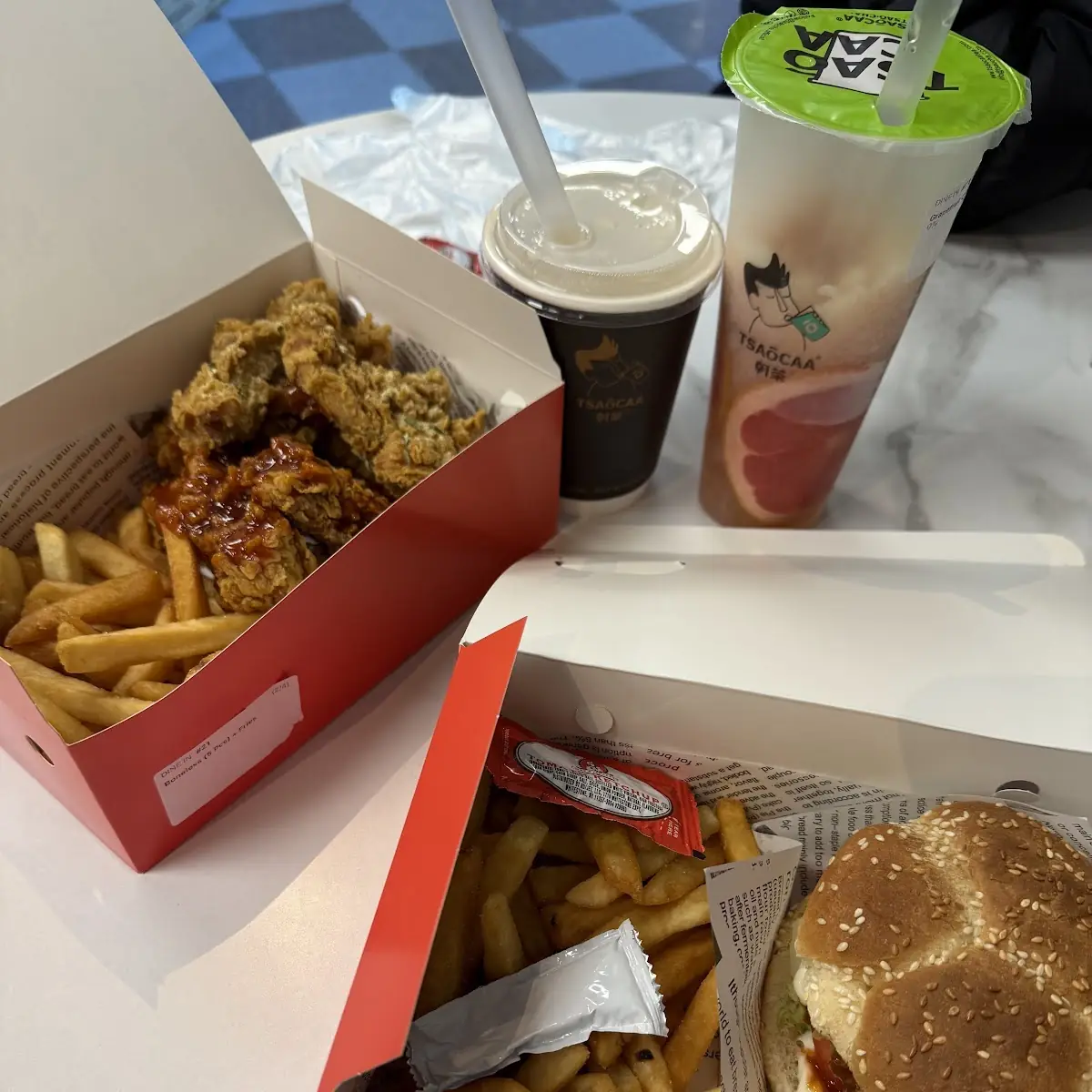 Chicken Burger Meal