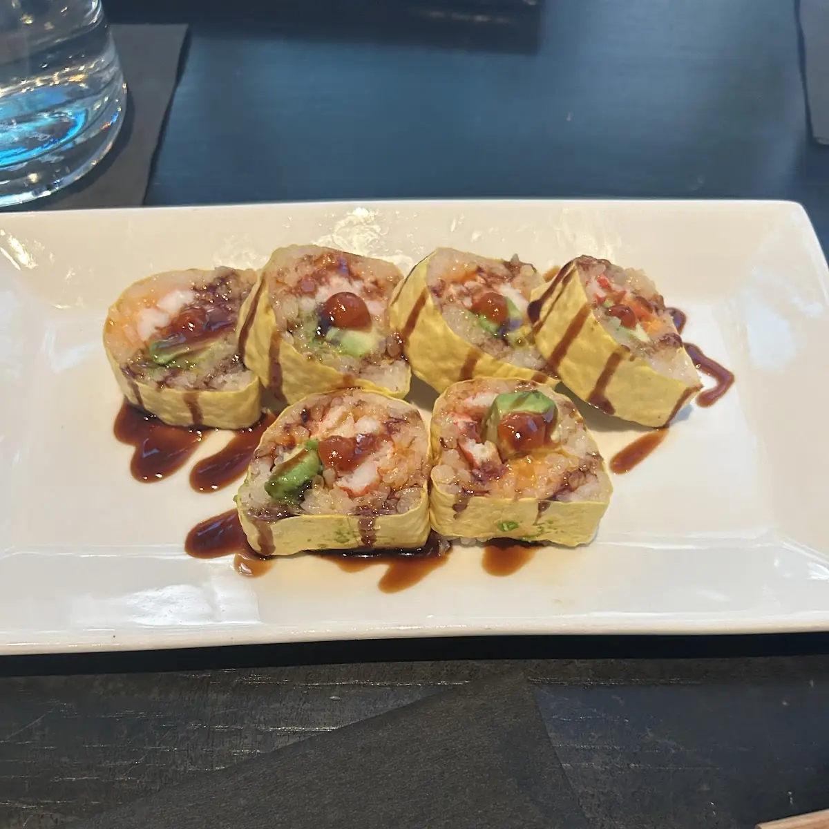 Baked Snow Crab Roll