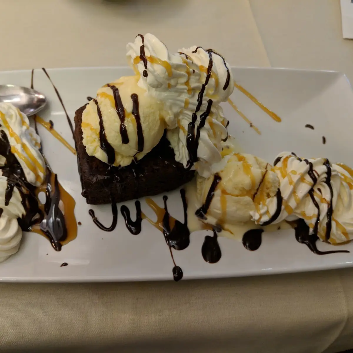 Brownie Sundae