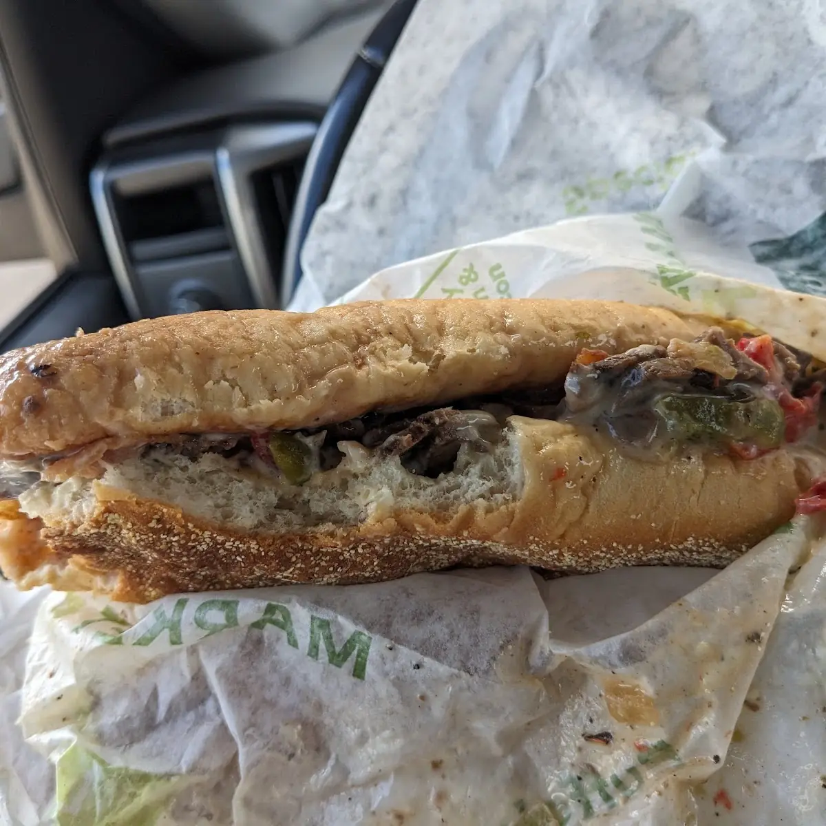 Fire Roasted Philly Steak and Cheese
