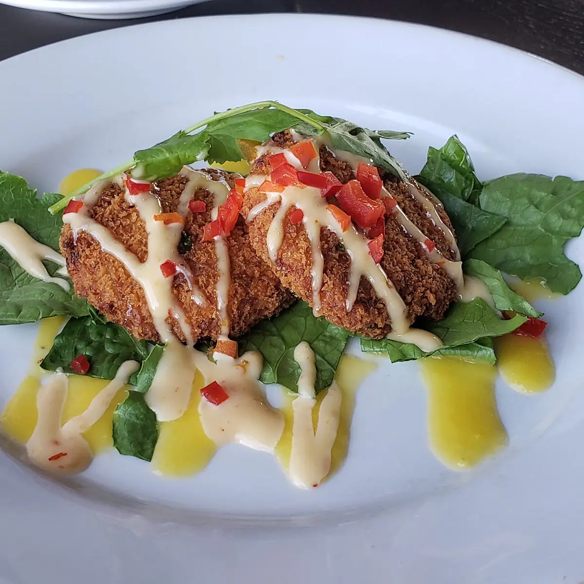 Cafe O'Lei Crab Cakes