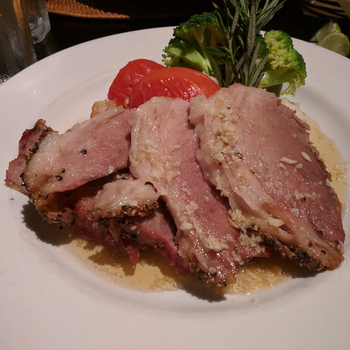 Honey Macadamia Nut Roast Pork