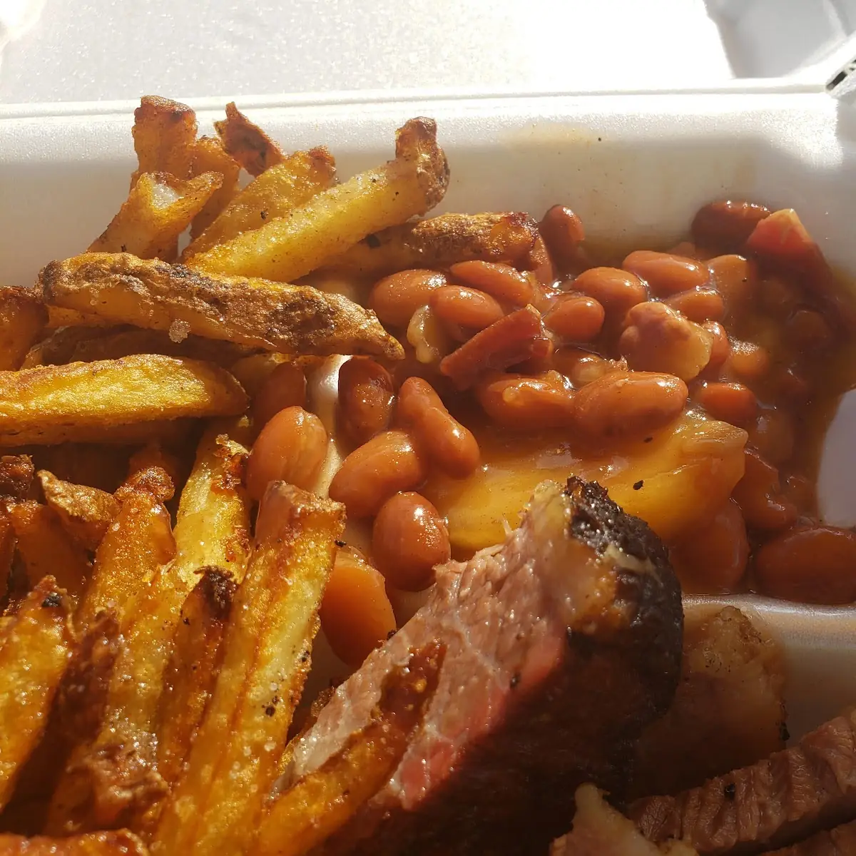 Apple Bacon Baked Beans
