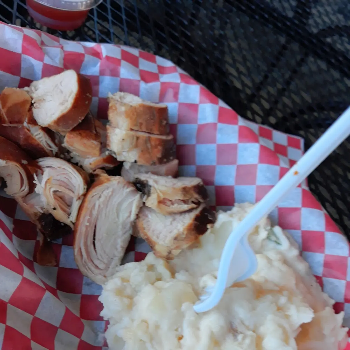 Smoked Chicken and Potato Salad