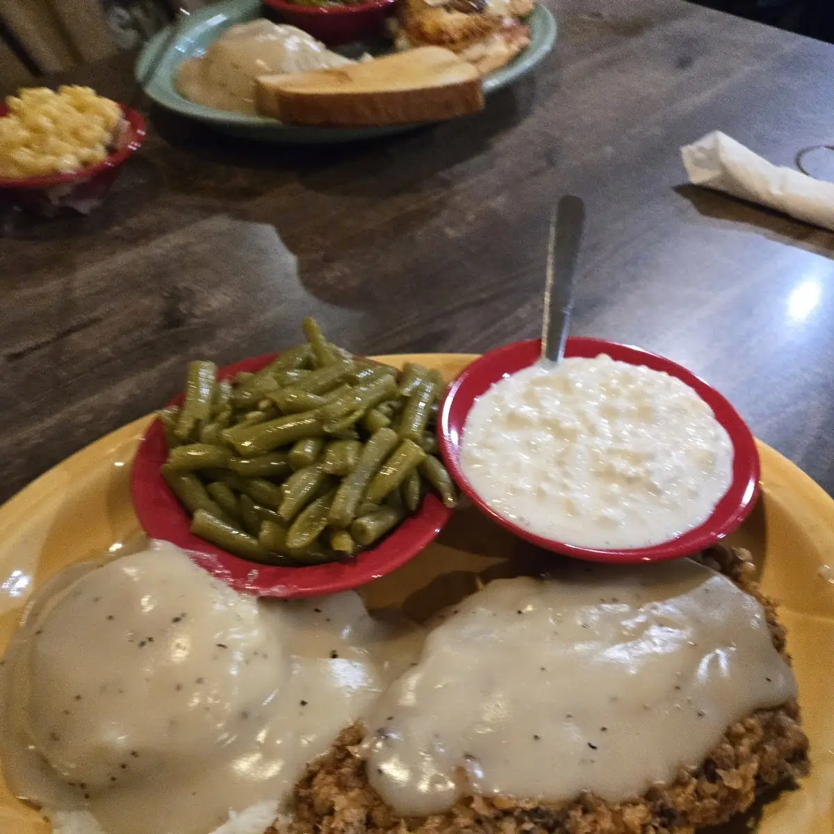 Country Fried Steak and Mashed Potatoes