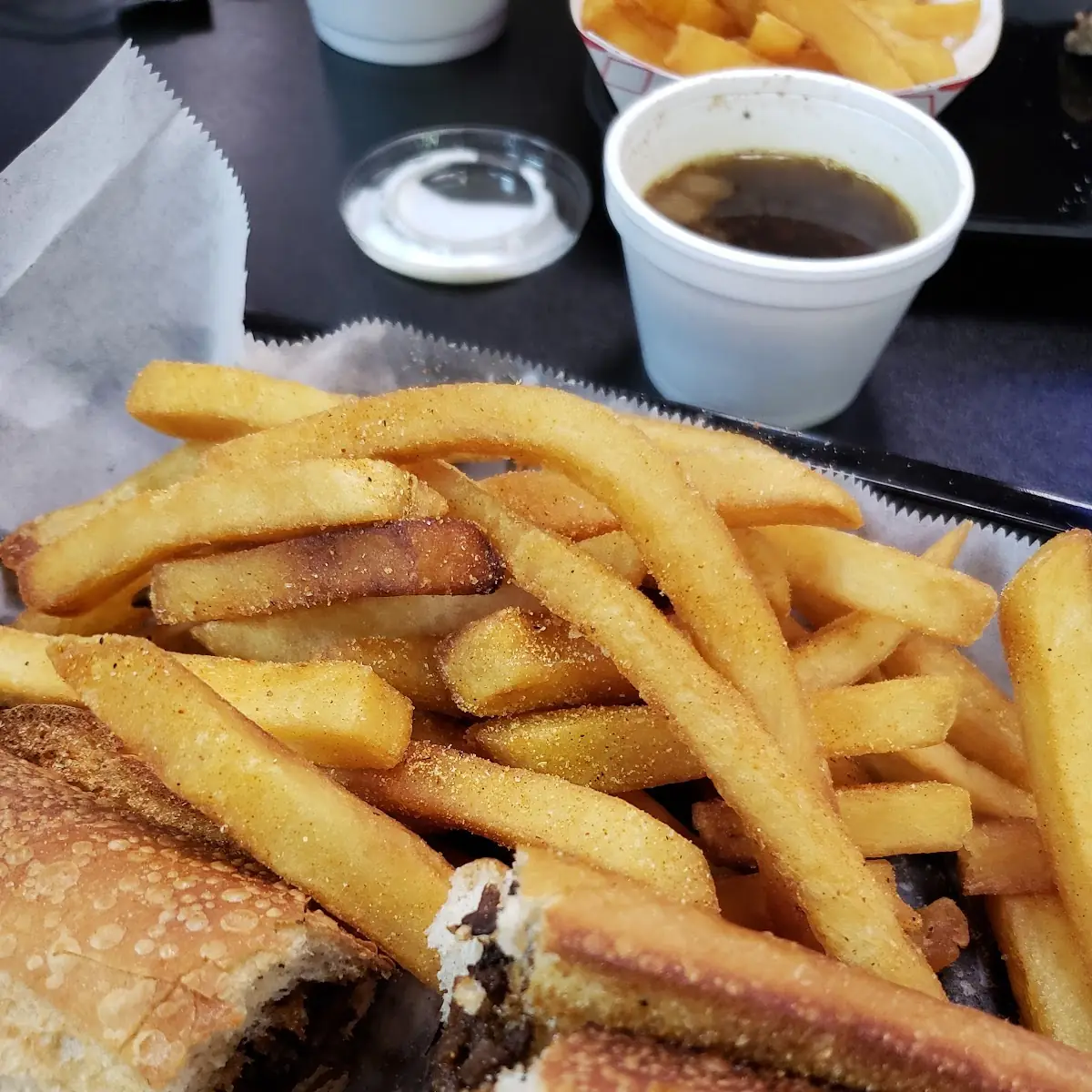 French Dip w Fries & 20oz Drink