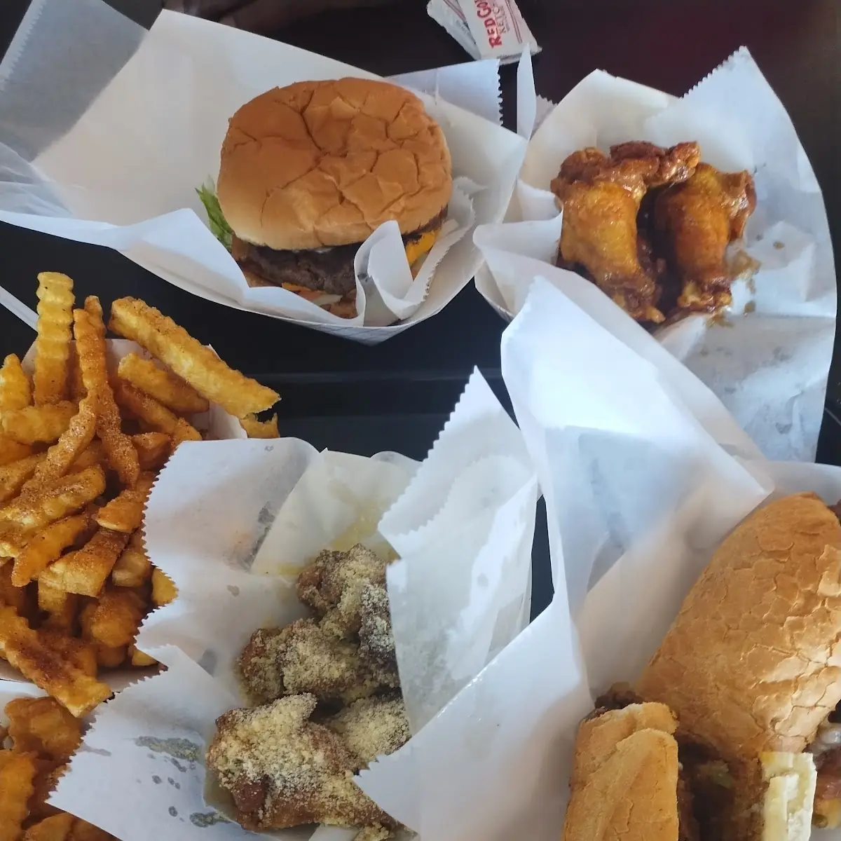 Philly Cheesesteak Garlic Parmesan Wings Combo