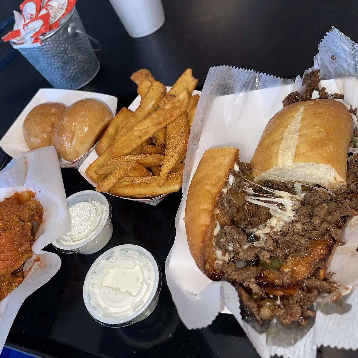 Texas Philly Cheese Steaks