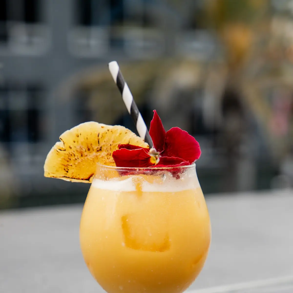 Passion Fruit Whiskey Sour