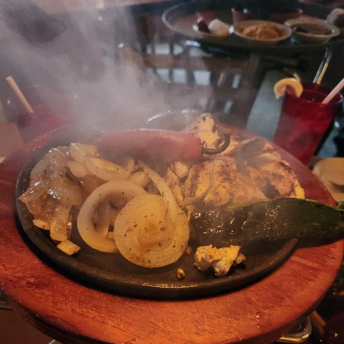 Sizzling Skirt Steak with Vegetables