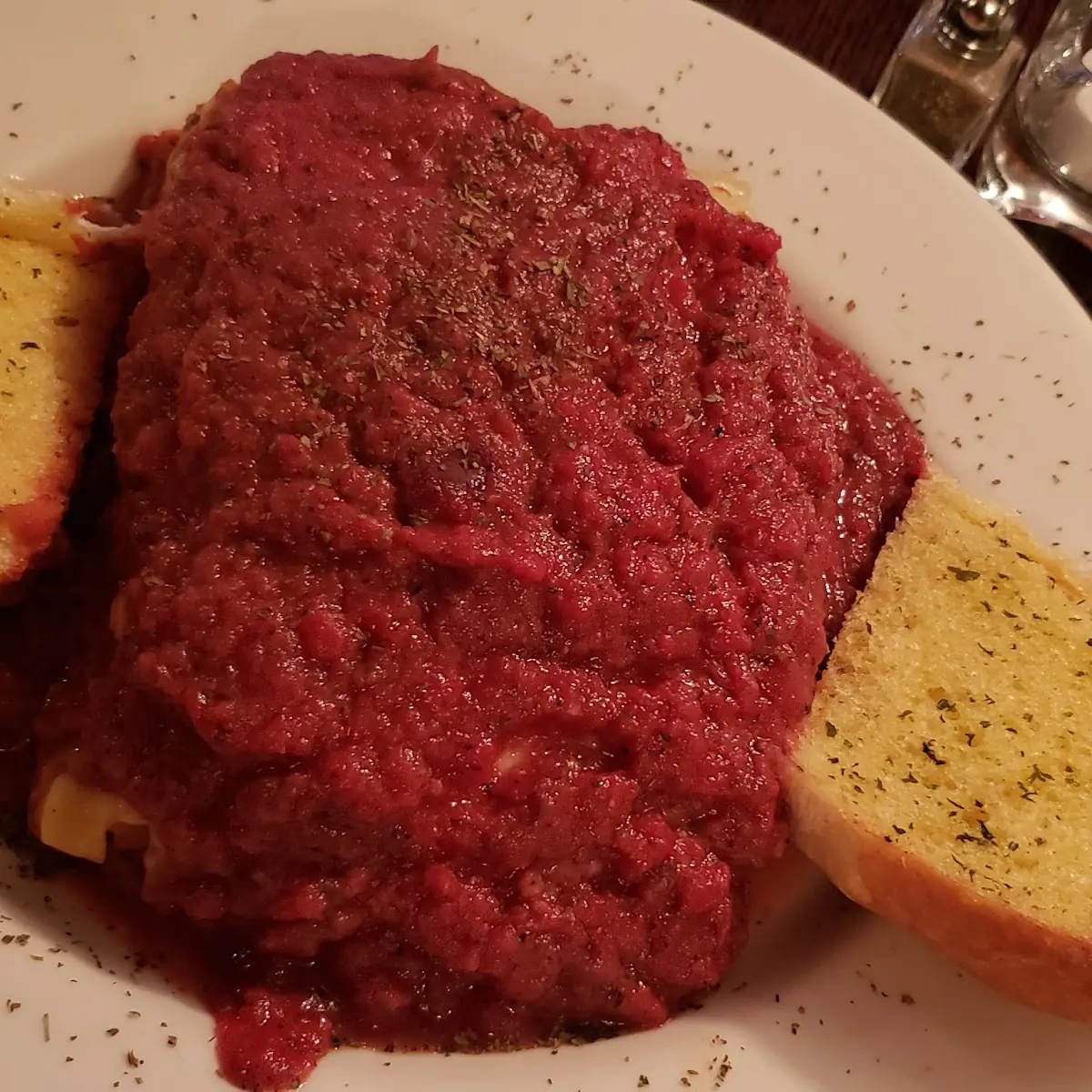 Lasagna Garlic Bread