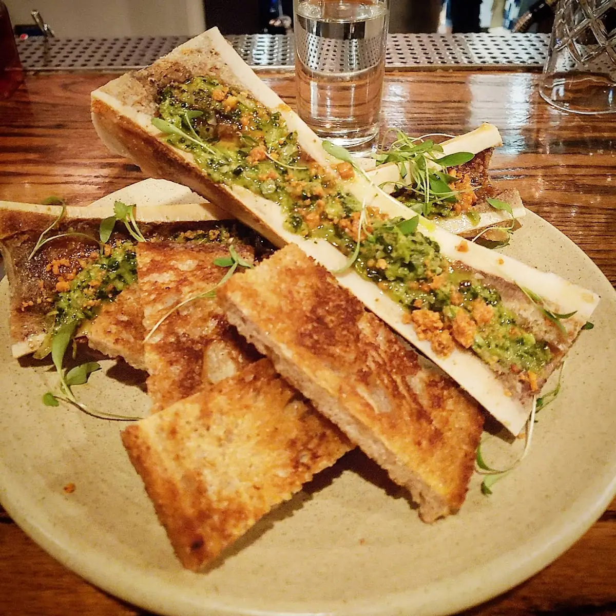 Chimichurri Bone Marrow