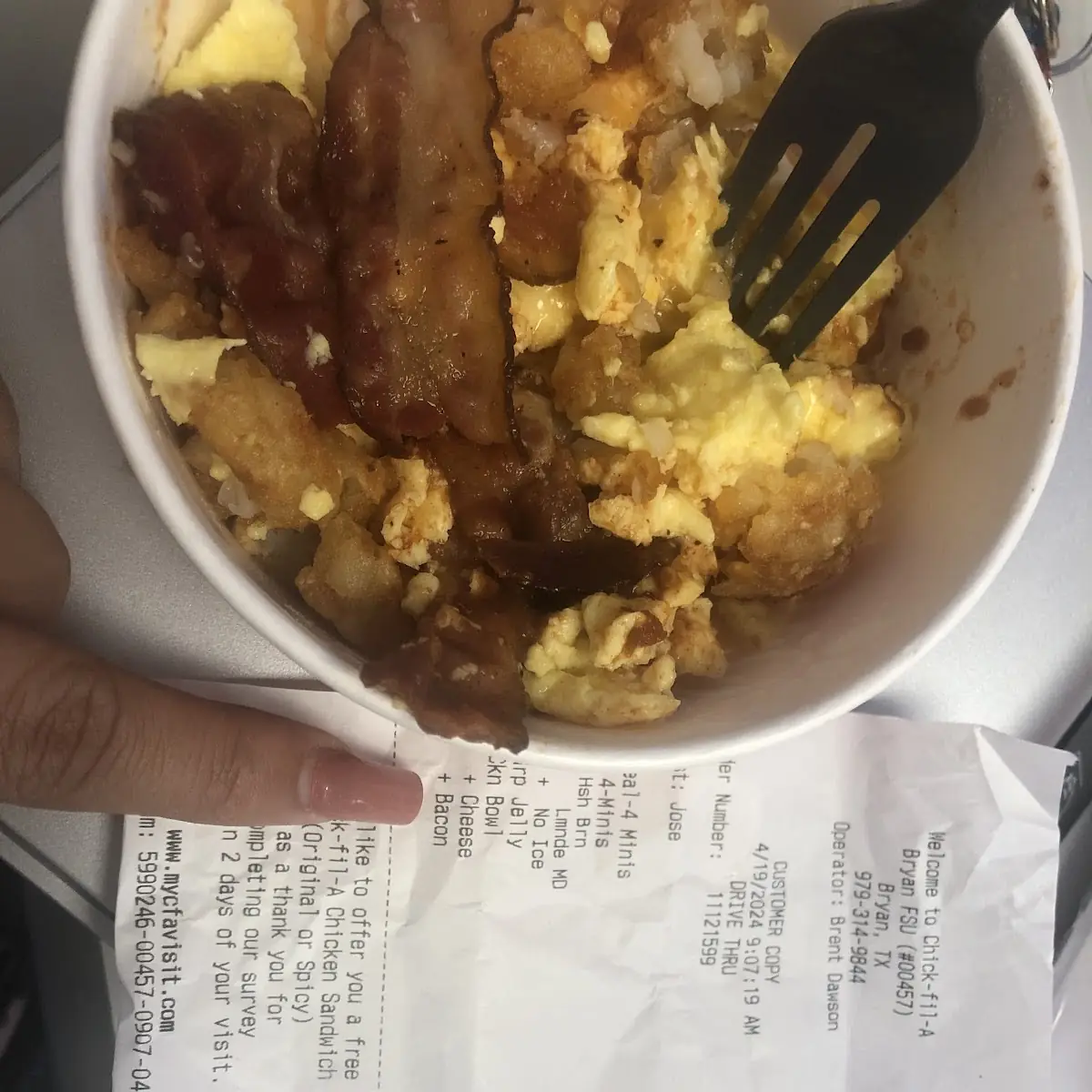 Hash Brown Scramble Bowl