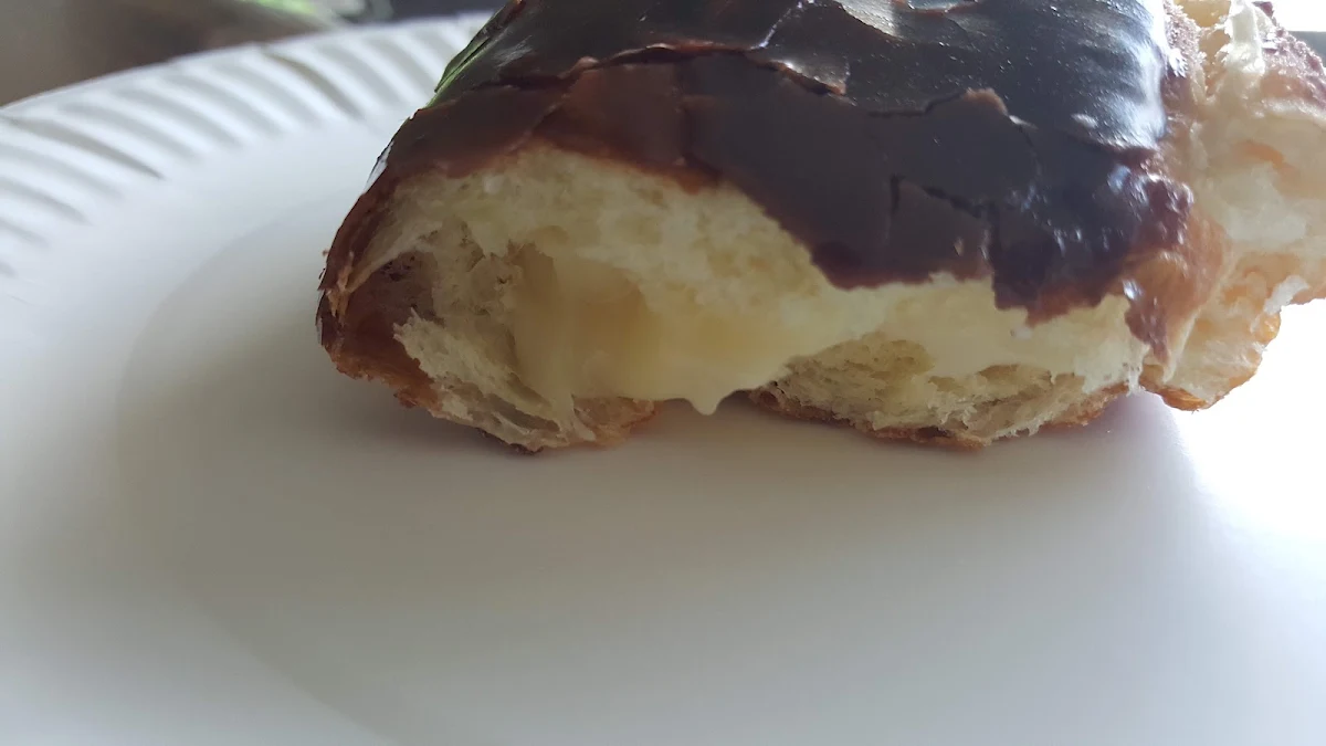 Custard Filled Long John Donut