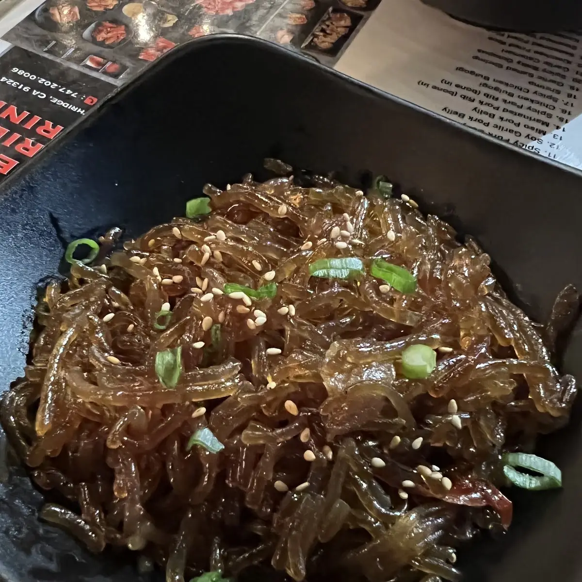 Japchae Noodles