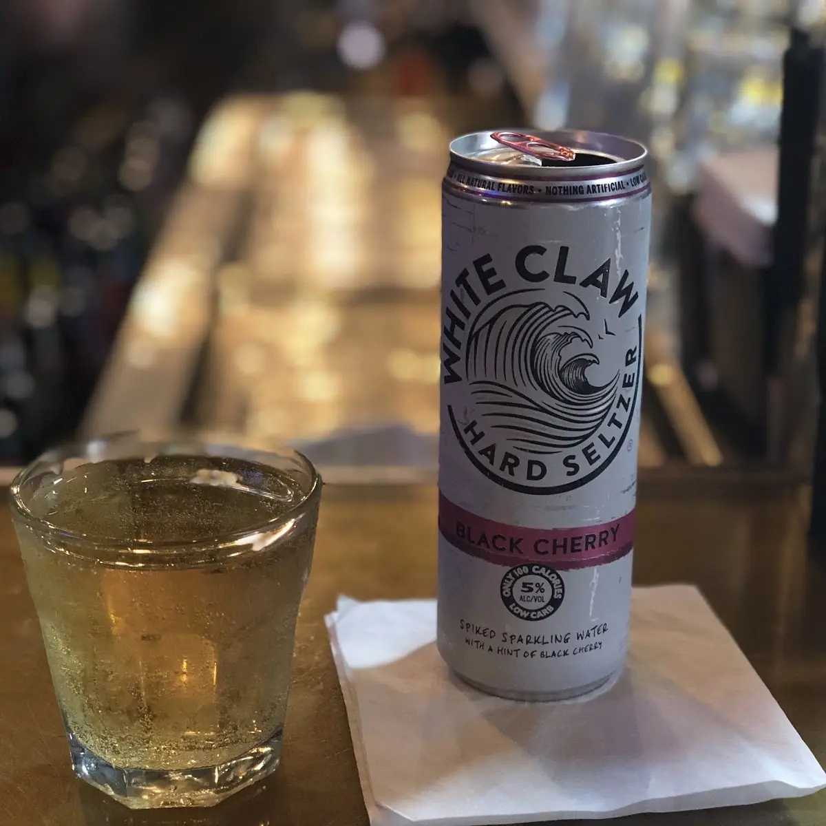 White Claw Black Cherry Hard Seltzer 5