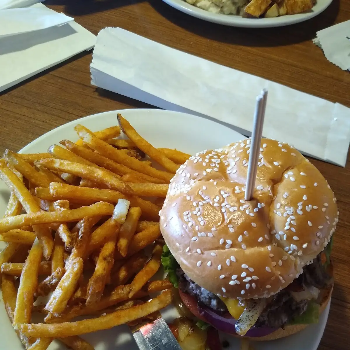 Classic Burger with Fries