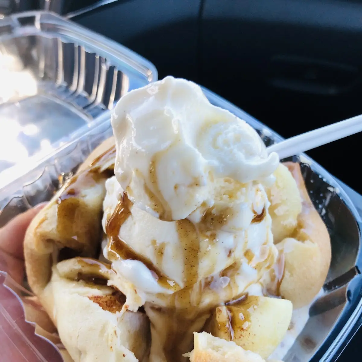 Hot Apple Dumpling
