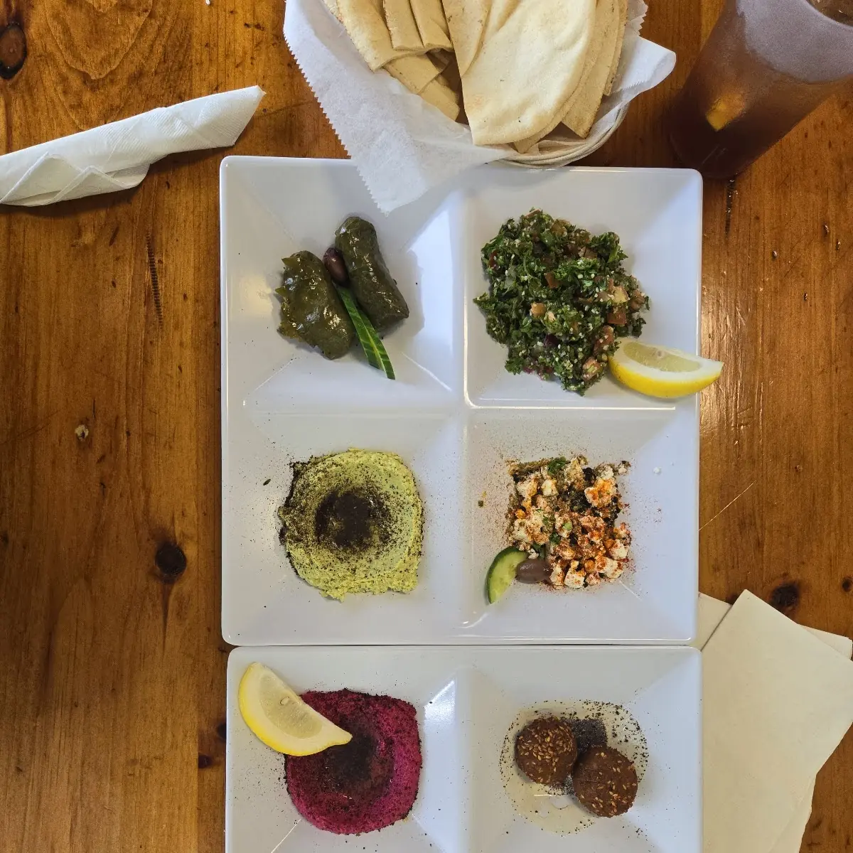 Mediterranean Appetizer Sampler Platter