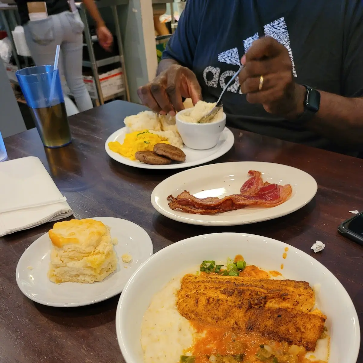 Fried Fish & Grits