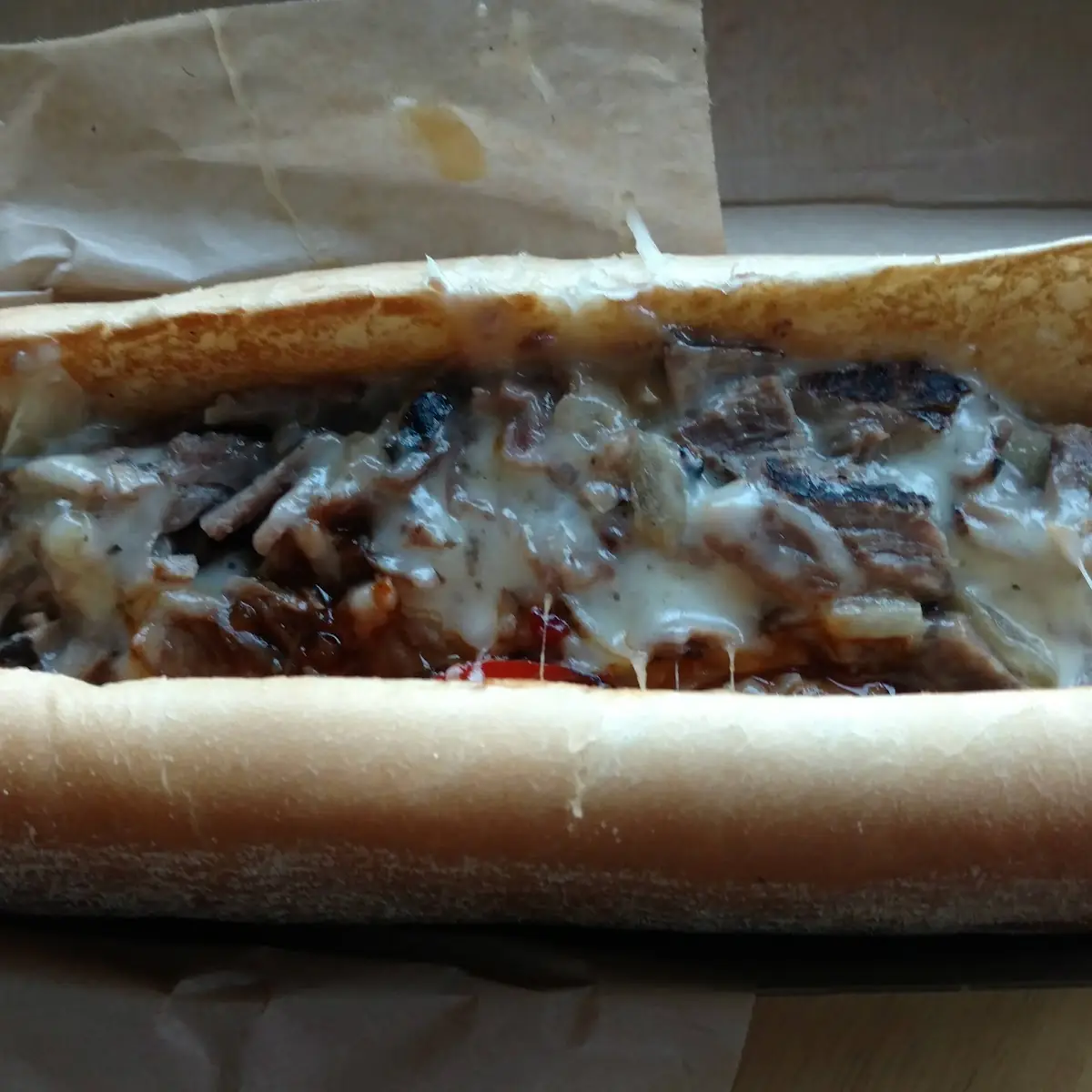 Spicy Prime Rib Cheesesteak